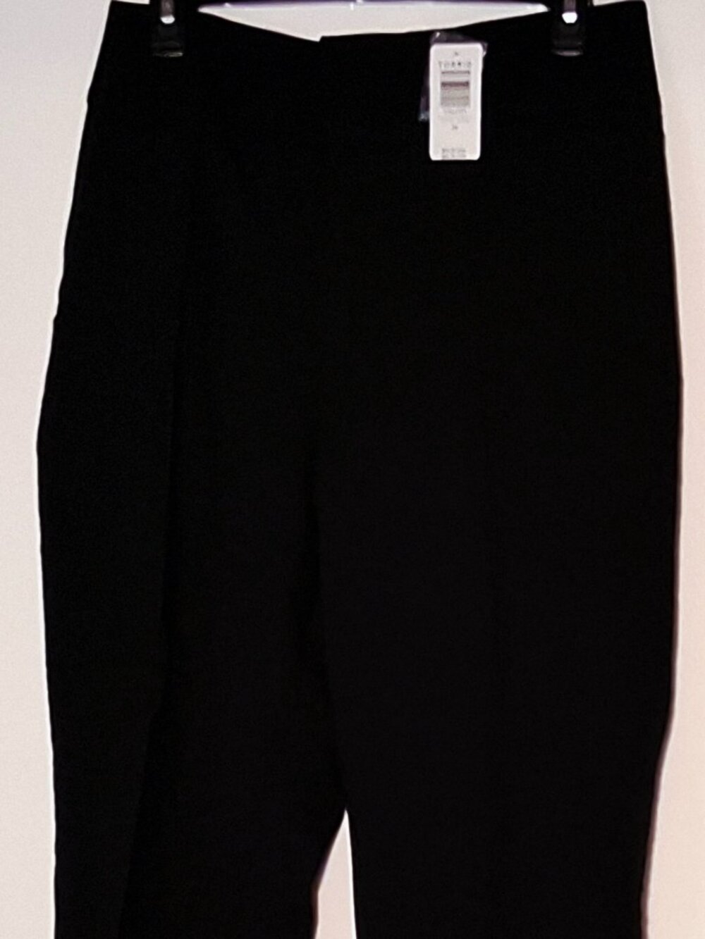 Studio by Torrid Black Woven Test Straight Stretch Pants